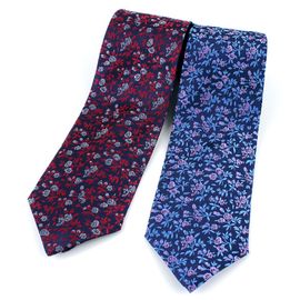 [MAESIO] KSK2696 100% Silk Floral Necktie 8cm 2Color _ Men's Ties Formal Business, Ties for Men, Prom Wedding Party, All Made in Korea